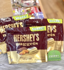 Hershey’s Nuggets Milk Chocolate Nhân Hạnh Nhân Mỹ 289g