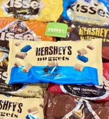  Hershey's Nuggets Cookies 'N' Creme With Cookie Bits Túi 344gr