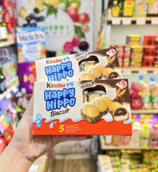 Bánh Happy Hippo Kinder Nhân Cocoa Mỹ 120g