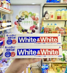 Kem Đánh Răng Lion White_White Nhật 150gr