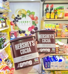 Bột Hershey's Cocoa 100% Cacao Mỹ 226g
