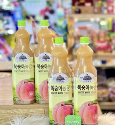 Nước Ép Đào Sữa Hàn Quốc 1.5L