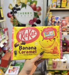 KitKat Mini Vị Chuối Caramel Nhật Bản 10 Pieces