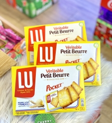 Bánh Lu Bơ Sữa Truyền Thống Véritable Petit Beurre Pocket Pháp 300g