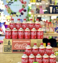 Nước Ngọt Coca Cola Nắp Vặn Nhật 300ml x 24 Lon (Thùng)