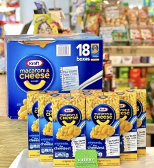 Nui Phô Mai Macaroni & Cheese Kraft Mỹ 206g