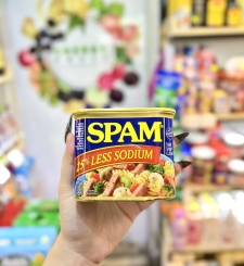 Thịt Heo Spam 25% Less Sodium Mỹ 340g