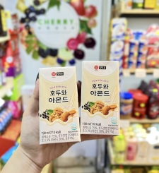 Sữa Hạt Óc Chó - Đậu Đen - Hạnh Nhân Kang Food 190ml (Lẻ)