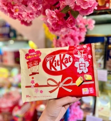 Kitkat Truyền Thống Mix Socola Trắng 10 Mini Nhật Bản 